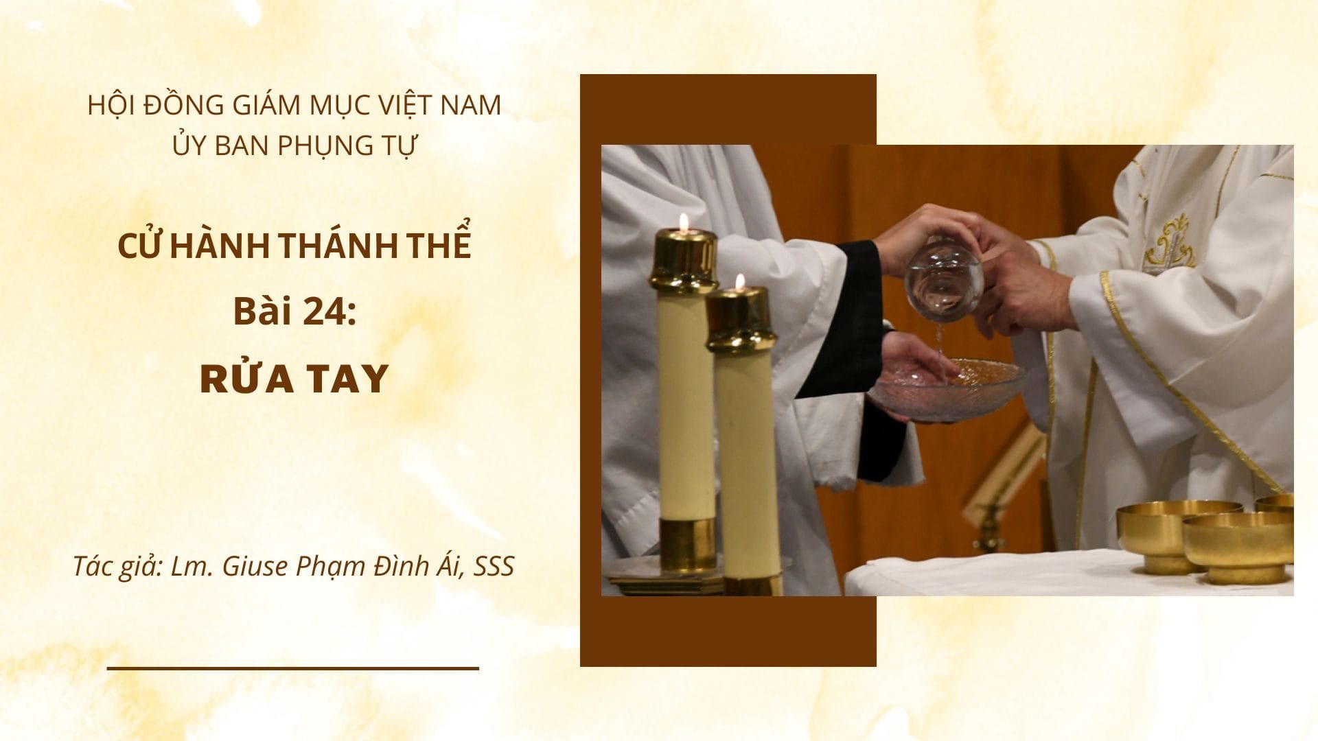 Bài 24 – Rửa tay